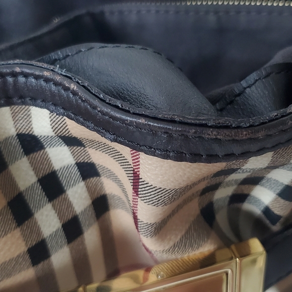 BURBERRY SHOULDER GOLDERTON TOTE HANDBAG - Picture 6 of 13